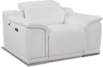 Blackjack Furniture Lorenzo Top Grain Italian Leather Power Reclining Chair